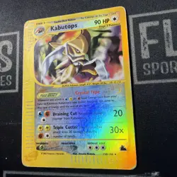 Pokemon Skyridge Kabutops Crystal 150/144 Reverse Holo - Image 3