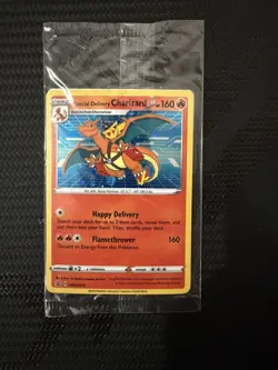 Special Delivery Charizard SWSH075 Pokemon Sword & Shield Promo Sealed - Image 1