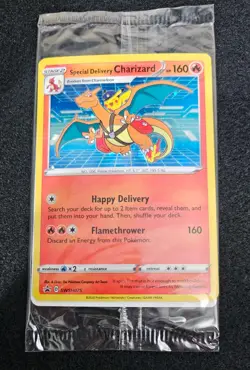 SEALED Pokemon Special Delivery Charizard SWSH075 SWSH: Sword & Shield Promo - Image 2