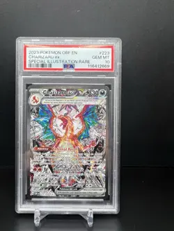 2023 POKEMON PSA 10 OBSIDIAN FLAMES #223 CHARIZARD EX SPECIAL ILLUSTRATION RARE - Image 1