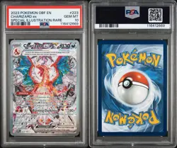 2023 POKEMON PSA 10 OBSIDIAN FLAMES #223 CHARIZARD EX SPECIAL ILLUSTRATION RARE - Image 5