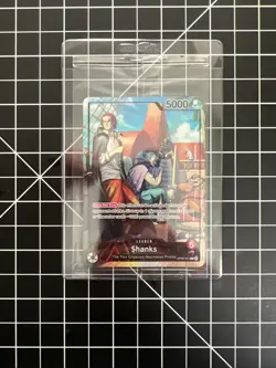 Shanks (2025 PSA Magazine Promo) OP09-001 One Piece Promotion Cards Foil - Image 1