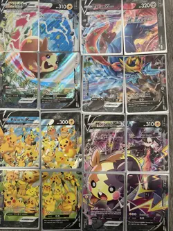 Pokemon TCG V-UNION Promo Holo Lot 12 Cards Pikachu Morpeko Zacian SWSH - Image 1