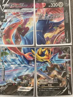 Pokemon TCG V-UNION Promo Holo Lot 12 Cards Pikachu Morpeko Zacian SWSH - Image 4