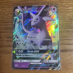 Espeon GX SM35 Holo Ultra Rare Promo Pokemon Card Sun & Moon BSP PTCG NM T337 - Image 1