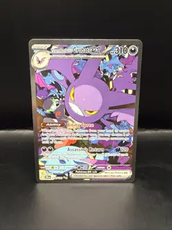 Pokemon Team Rockets Crobat EX Sir Holo Card 234/182 Destined Rivals Series A - Image 3