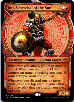 Inti, Seneschal of the Sun (Showcase) R The Lost Caverns of Ixalan 295 NM NM-LP - Image 1