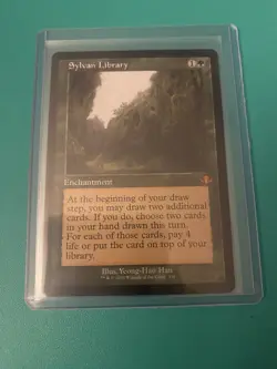 Sylvan Library (Retro Frame) Dominaria Remastered Regular - Image 1