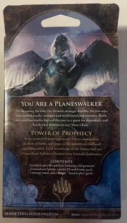 MtG Magic the Gathering 2011 CORE SET BLUE INTRO DECK Conundrum Sphinx NEW - Image 2