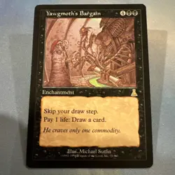 Yawgmoth's Bargain #75 - Urza’s Destiny - MTG - Reserved List - Rare - Near Mint - Image 1