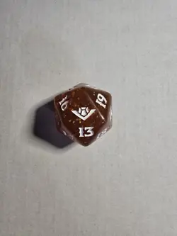 Oversized D20 Spindown Life Counter - Outlaws Of Thunder Junction Die MTG - Image 1