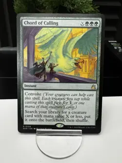 MTG Chord of Calling Rare Ravnica Remastered NM Condition - Image 1