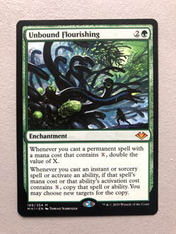 Mtg Carte Magic Modern Horizons Unbound Flourishing English NM - Image 1