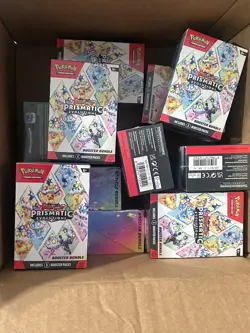 Pokemon TCG: Scarlet & Violet Prismatic Evolutions Booster Bundle Ships ASAP - Image 3
