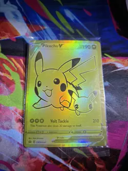 Pokemon Pikachu V SWSH145 & Poke Ball SWSH146 Gold Foil Holo sealed Promo Lot - Image 2