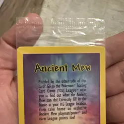 Pokemon TCG Ancient Mew Pokemon the Movie 2000 Promo Card NEW SEALED - Image 3