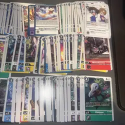 250 + Digimon TCG Trading Card Game Bundle Job Lot English 2020 Game - Image 3