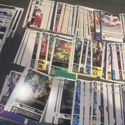 250 + Digimon TCG Trading Card Game Bundle Job Lot English 2020 Game - Image 4