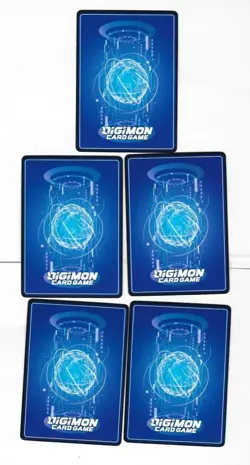 Lot of 6 Digimon Promo Card Game P-001 P-002 P-003 P-004 P-005 P-006 Gomamon - Image 2