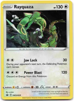 Rayquaza - Promo SWSH: Sword & Shield Promo Cards SWSD Colorless Holo SWSH029 NM - Image 1