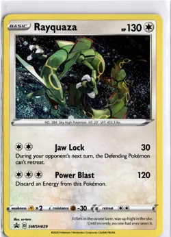 Rayquaza Promo SWSH: Sword & Shield Promo Cards SWSH029 NM - Image 1