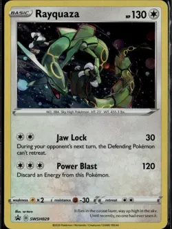Rayquaza - Promo SWSH: Sword & Shield Promo Cards SWSH029 NM - Image 1