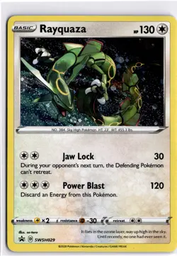 Rayquaza - Promo SWSH: Sword & Shield Promo Cards SWSH029 NM - Image 1