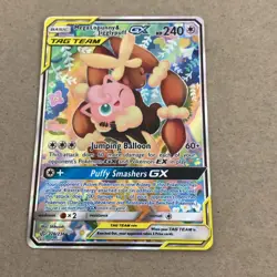 Mega Lopunny & Jigglypuff GX 226/236 Tag Team Cosmic Eclipse - Pokemon TCG - Image 1