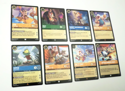 Disney Lorcana Theme - Chip 'n Dale Rescue Rangers Theme Lot of 8 cards - Image 1