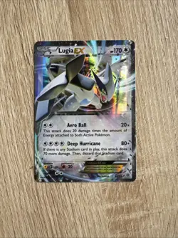 Lugia EX 2015 Half Art Holo 68/98 NM Pokemon Card - Image 1