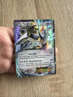 Lugia EX 2015 Half Art Holo 68/98 NM Pokemon Card - Image 2