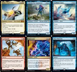 Custom Commander Deck Kykar Wind's Fury Anthem Spirits EDH Magic Gathering Cards - Image 1