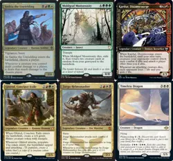 MTG Commander EDH Deck Saskia the Unyielding 100 Magic Cards Custom Deck - NM - Image 1