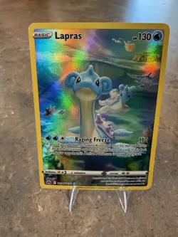 Lapras GG05/GG70 Crown Zenith: Galarian Gallery Ultra Rare Pokemon TCG Card NM - Image 1