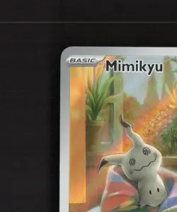 Mimikyu SVP 075 Scarlet & Violet Full Art Black Star Promo Holo Pokemon Card NM - Image 3