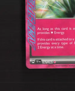 Neo Upper Energy 162/162 Temporal Forces Ultra Rare Holo Pokemon Card NM - Image 5