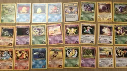 Pokemon Gym Challenge Card Lot of 24 cards - Image 1