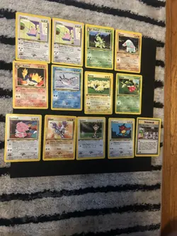 13 1st Edition Neo Genisis Pokemon Cards - Image 1