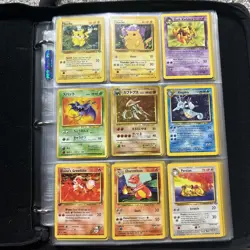 Vintage Pokemon TCG Collection 300+ Cards 1998-2000 Base Set W/binder - Image 1