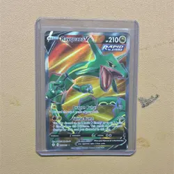 Rayquaza V (Full Art) 193/203 SWSH07: Evolving Skies Ultra Rare Holo Pokemon TCG - Image 1