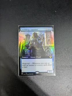 Archmage Emeritus (Extended Art) Strixhaven: School of Mages Foil mtg - Image 1