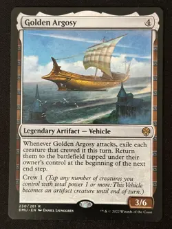 1x MTG Golden Argosy - Dominaria United (DMU) #230 - Magic the Gathering - Image 1