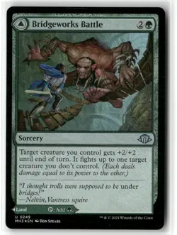 Bridgeworks Battle Modern Horizons 3 Foil NM Magic MTG - Image 1