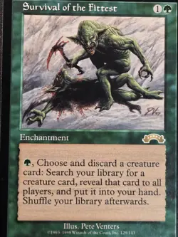 Survival of the Fittest nm MTG Exodus (Click for more pictures) Reserved List - Image 1