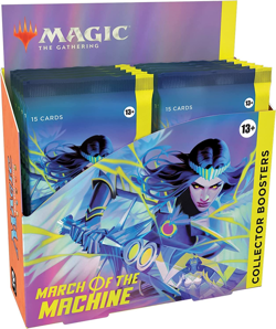 Magic The Gathering March Of The Machine Collector Booster Box - 12 Packs 195166208350 - Image 1