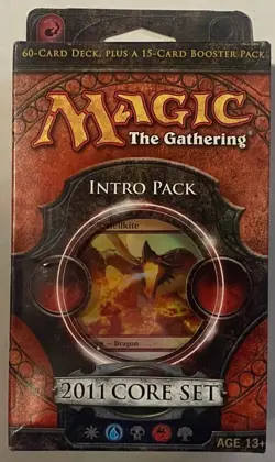 MtG Magic the Gathering 2011 CORE SET Red INTRO DECK ANCIENT HELLKITE NEW - Image 1