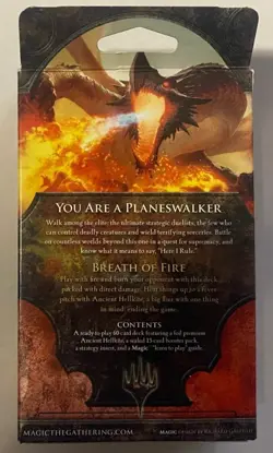 MtG Magic the Gathering 2011 CORE SET Red INTRO DECK ANCIENT HELLKITE NEW - Image 2