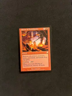 Decree of Annihilation [Scourge] Magic MTG Cards NM/LP - Image 1