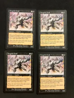 Vengeful Dead x4 [Scourge] Magic MTG Cards NM/LP - Image 1