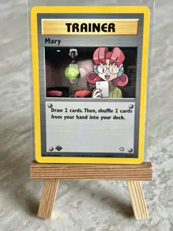 Pokemon TCG Mary 87/111 1st Edition Neo Genesis (English) - NM - Image 1
